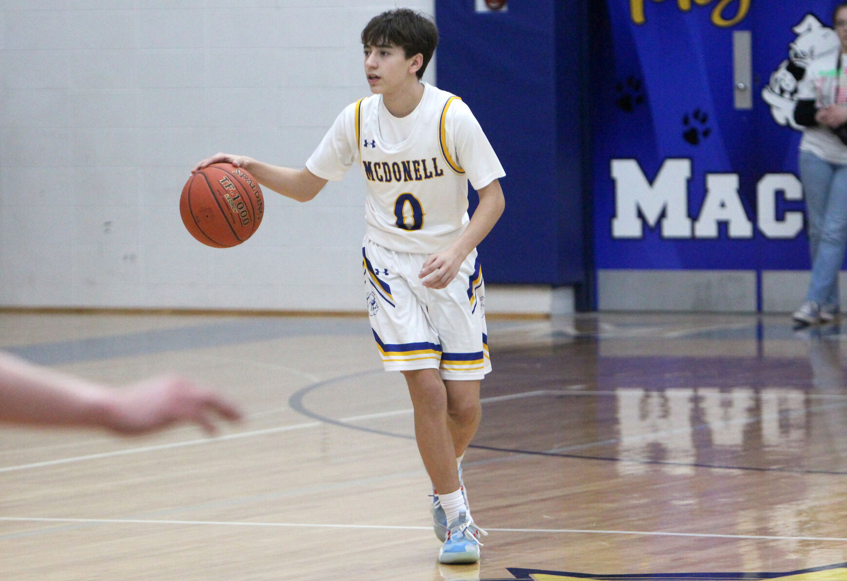 Prairie Farm at McDonell boys basketball 3-1-22